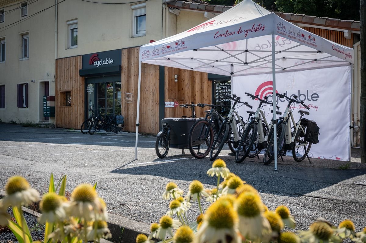 La boutique Transition Vélo à Saint-Péray